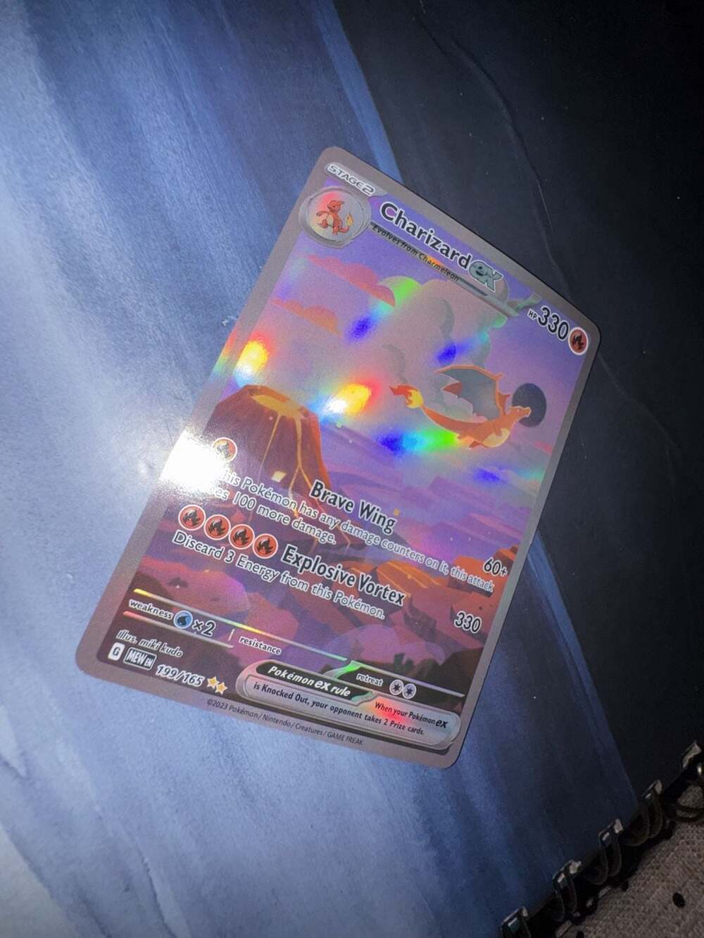 2023 Pokemon Scarlet & Violet 151 Charizard ex Special Ill. Rare #199/165